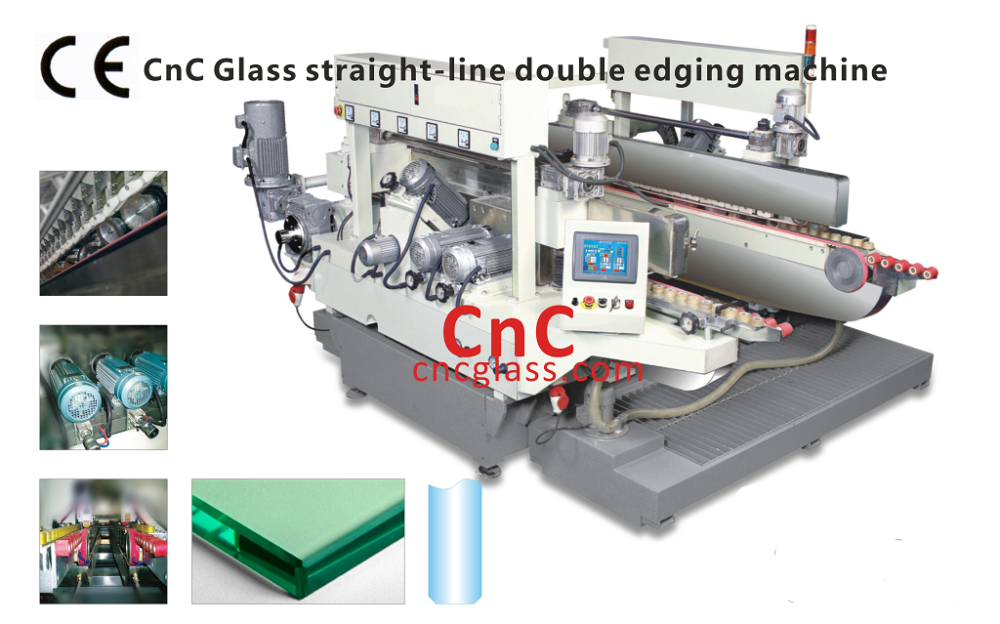 CNC Glass straight-line double edging machine