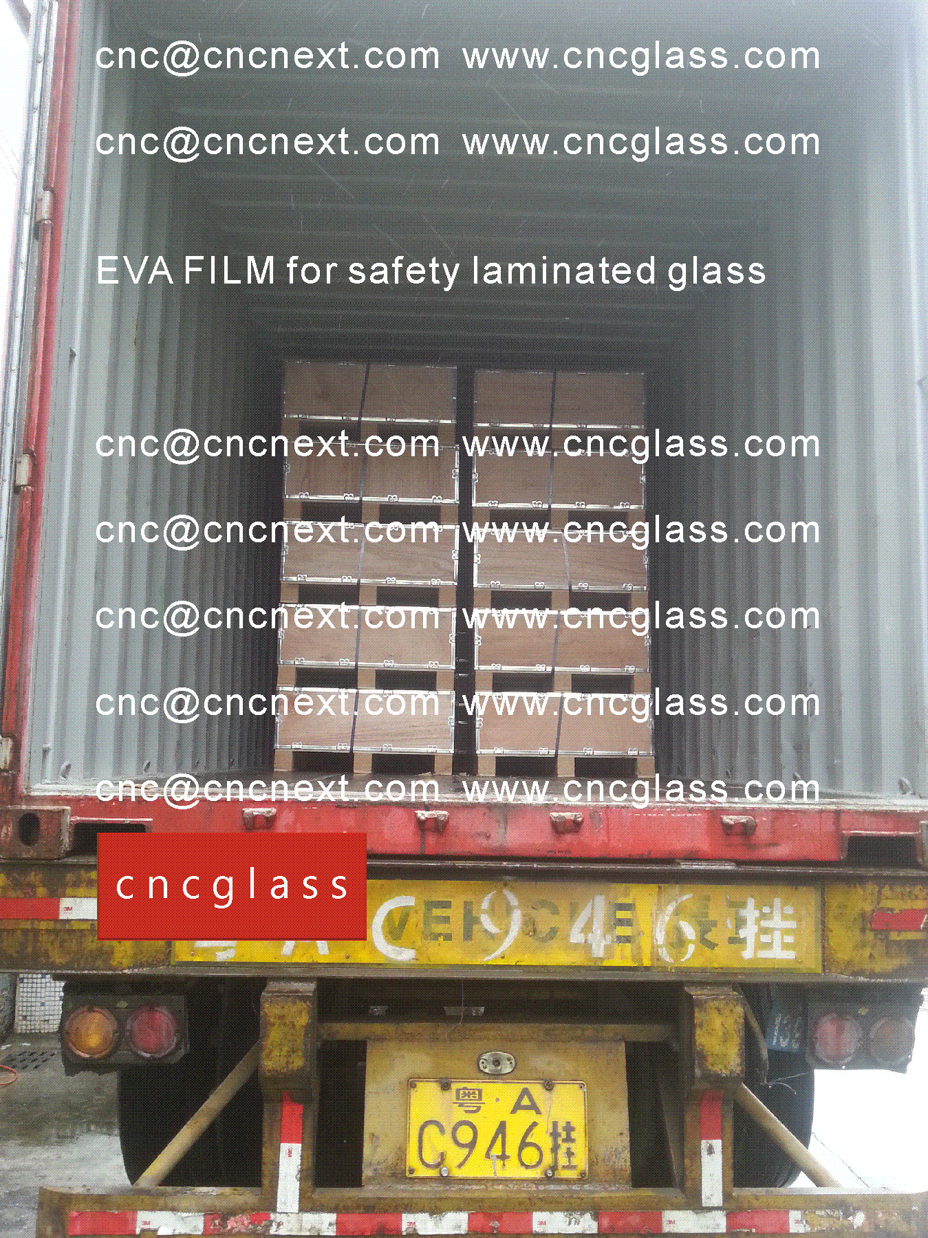 01 EVALAM INATING FILM LOADING CONTAINER (SAFETY LAMINATED GLASS)