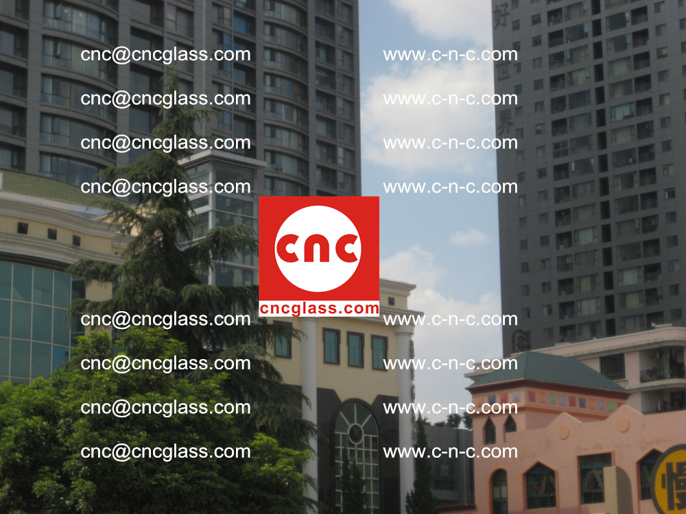 EVA FILM safety laminated glass applied in buildings (7)