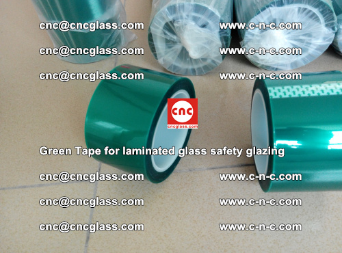 Green Tape for laminated glass safety glazing, EVA FILM, PVB FILM, SGP INTERLAYER (11)