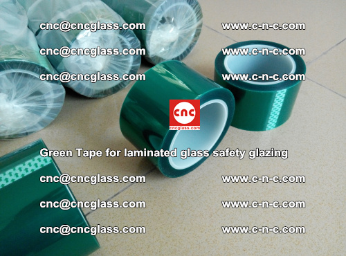 Green Tape for laminated glass safety glazing, EVA FILM, PVB FILM, SGP INTERLAYER (13)