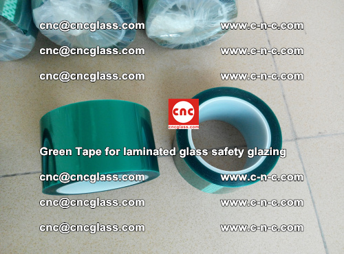 Green Tape for laminated glass safety glazing, EVA FILM, PVB FILM, SGP INTERLAYER (15)