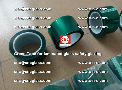 Green Tape for laminated glass safety glazing, EVA FILM, PVB FILM, SGP INTERLAYER (18)