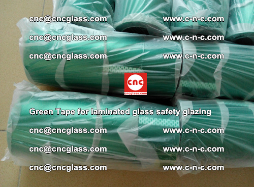 Green Tape for laminated glass safety glazing, EVA FILM, PVB FILM, SGP INTERLAYER (20)