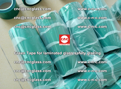 Green Tape for laminated glass safety glazing, EVA FILM, PVB FILM, SGP INTERLAYER (21)