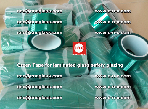 Green Tape for laminated glass safety glazing, EVA FILM, PVB FILM, SGP INTERLAYER (31)