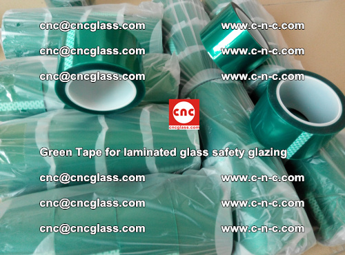 Green Tape for laminated glass safety glazing, EVA FILM, PVB FILM, SGP INTERLAYER (32)