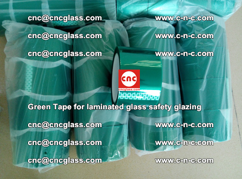Green Tape for laminated glass safety glazing, EVA FILM, PVB FILM, SGP INTERLAYER (33)