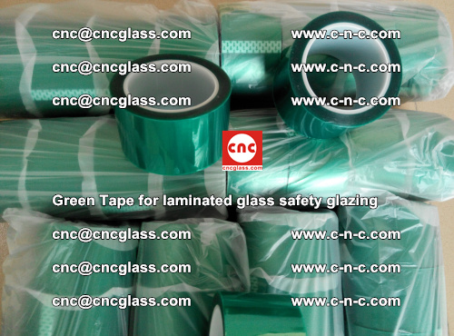 Green Tape for laminated glass safety glazing, EVA FILM, PVB FILM, SGP INTERLAYER (35)