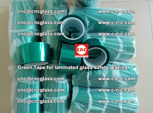 Green Tape for laminated glass safety glazing, EVA FILM, PVB FILM, SGP INTERLAYER (40)