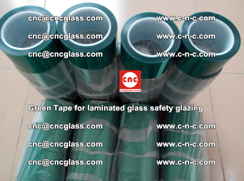 Green Tape for laminated glass safety glazing, EVA FILM, PVB FILM, SGP INTERLAYER (48)