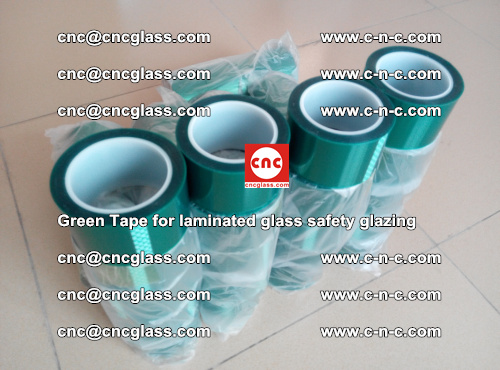 Green Tape for laminated glass safety glazing, EVA FILM, PVB FILM, SGP INTERLAYER (55)