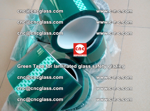 Green Tape for laminated glass safety glazing, EVA FILM, PVB FILM, SGP INTERLAYER (62)