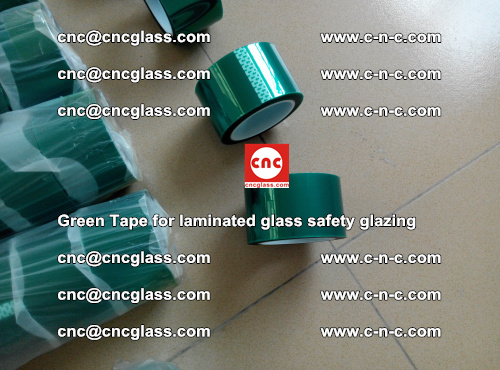 Green Tape for laminated glass safety glazing, EVA FILM, PVB FILM, SGP INTERLAYER (7)