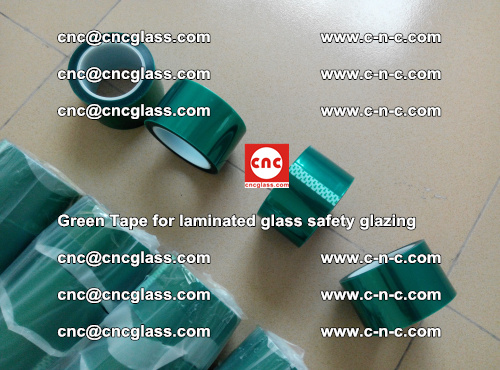 Green Tape for laminated glass safety glazing, EVA FILM, PVB FILM, SGP INTERLAYER (8)