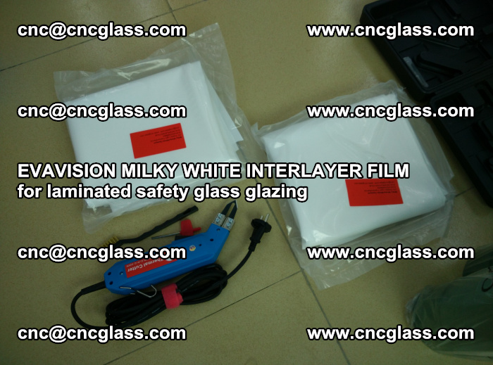 EVAVISION MILKY WHITE INTERLAYER FILM for laminated safety glass glazing (34)