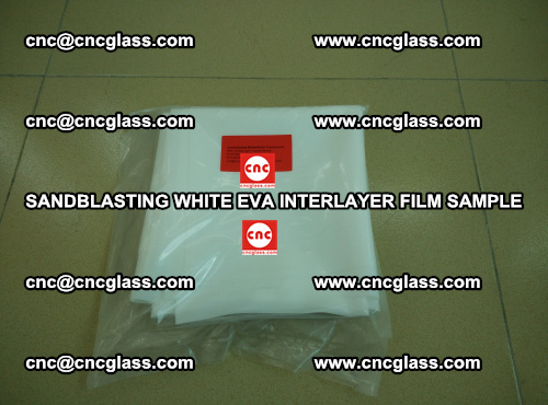 Sandblasting White EVA INTERLAYER FILM sample, EVAVISION (19)