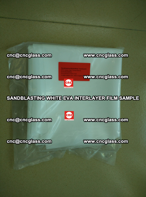 Sandblasting White EVA INTERLAYER FILM sample, EVAVISION (2)