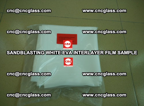 Sandblasting White EVA INTERLAYER FILM sample, EVAVISION (32)