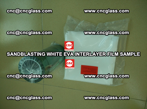 Sandblasting White EVA INTERLAYER FILM sample, EVAVISION (41)