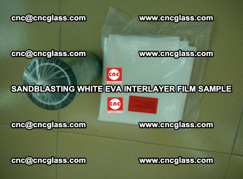 Sandblasting White EVA INTERLAYER FILM sample, EVAVISION (57)
