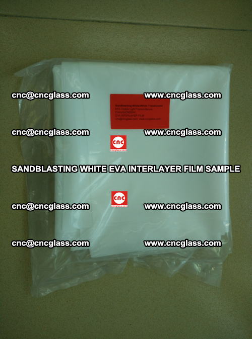 Sandblasting White EVA INTERLAYER FILM sample, EVAVISION (6)