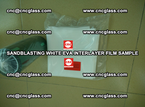 Sandblasting White EVA INTERLAYER FILM sample, EVAVISION (60)