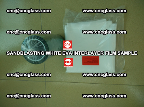 Sandblasting White EVA INTERLAYER FILM sample, EVAVISION (65)