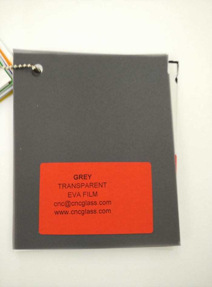 Grey Transparent Ethylene Vinyl Acetate Copolymer EVA interlayer film for laminated glass safety glazing (19)