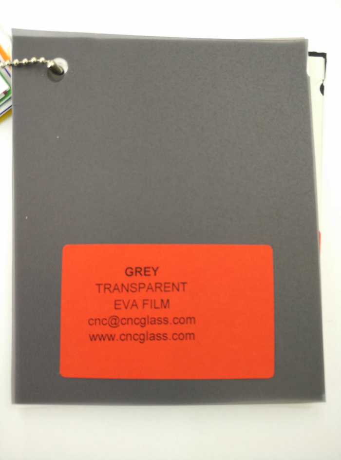 Grey Transparent Ethylene Vinyl Acetate Copolymer EVA interlayer film for laminated glass safety glazing (22)