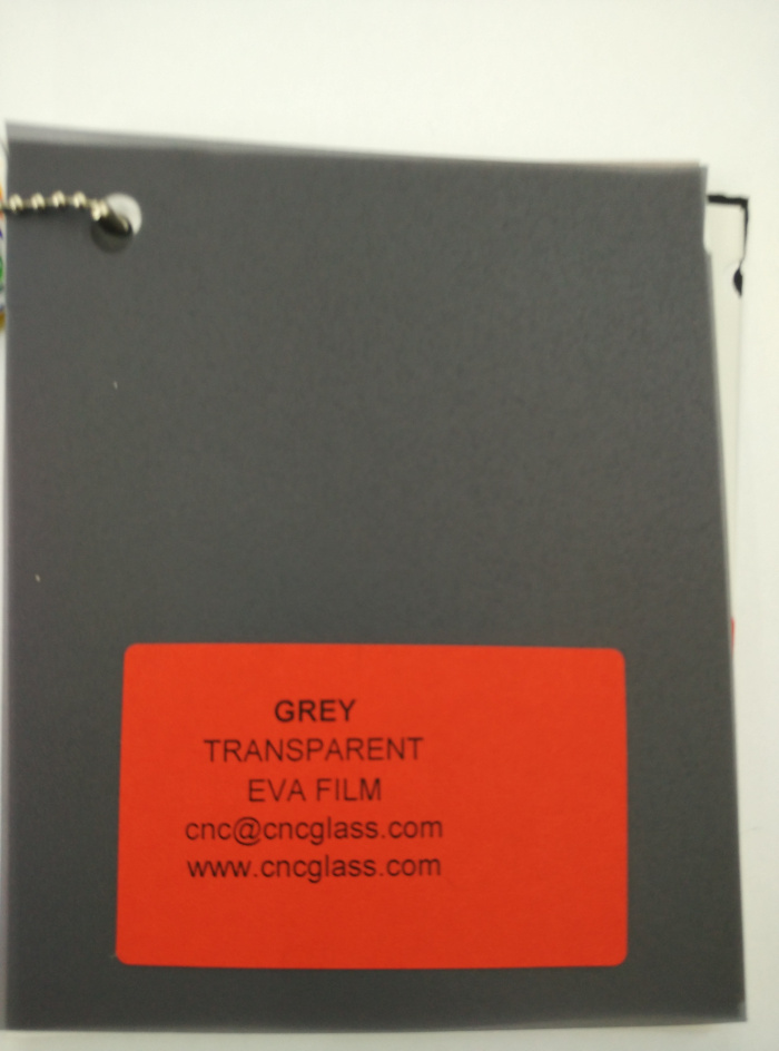 Grey Transparent Ethylene Vinyl Acetate Copolymer EVA interlayer film for laminated glass safety glazing (28)