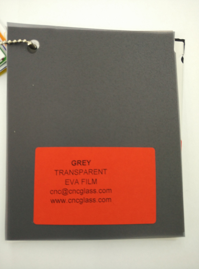 Grey Transparent Ethylene Vinyl Acetate Copolymer EVA interlayer film for laminated glass safety glazing (29)