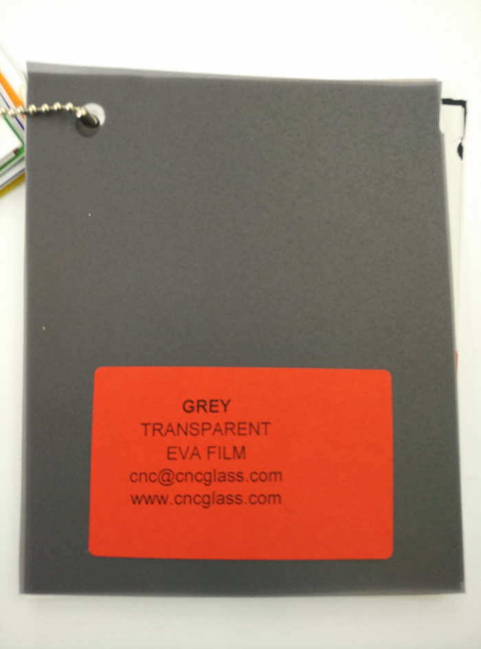 Grey Transparent Ethylene Vinyl Acetate Copolymer EVA interlayer film for laminated glass safety glazing (34)