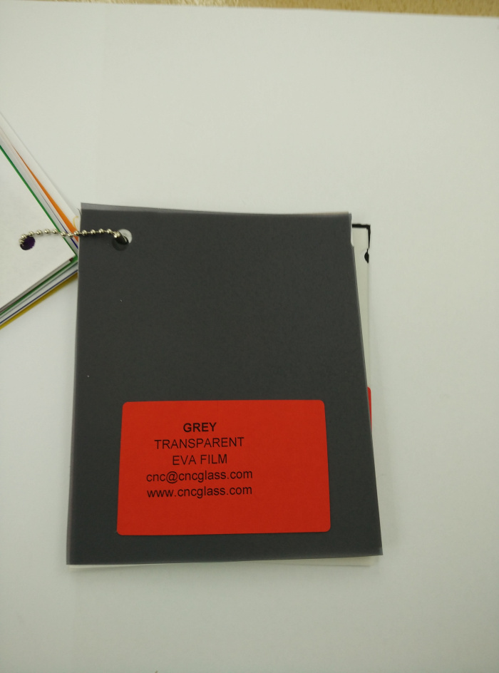Grey Transparent Ethylene Vinyl Acetate Copolymer EVA interlayer film for laminated glass safety glazing (36)