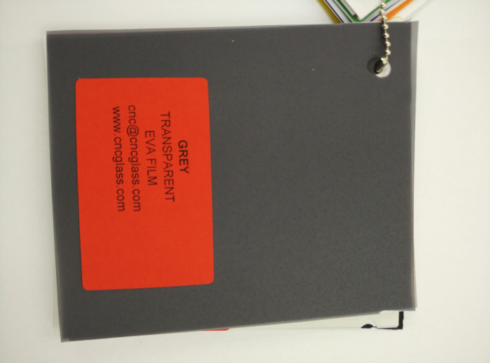 Grey Transparent Ethylene Vinyl Acetate Copolymer EVA interlayer film for laminated glass safety glazing (8)