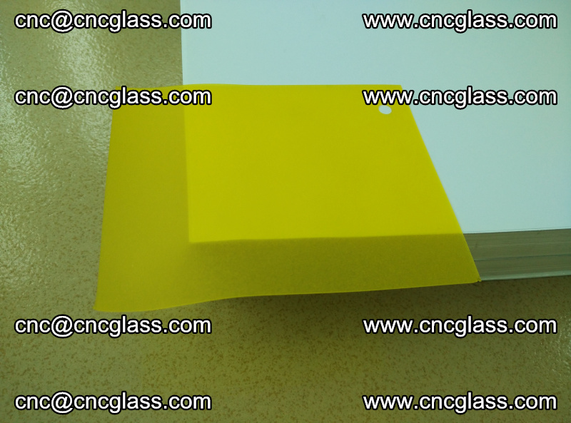 Eva glass laminating interlayer film foil Lemon yellow clear (15)