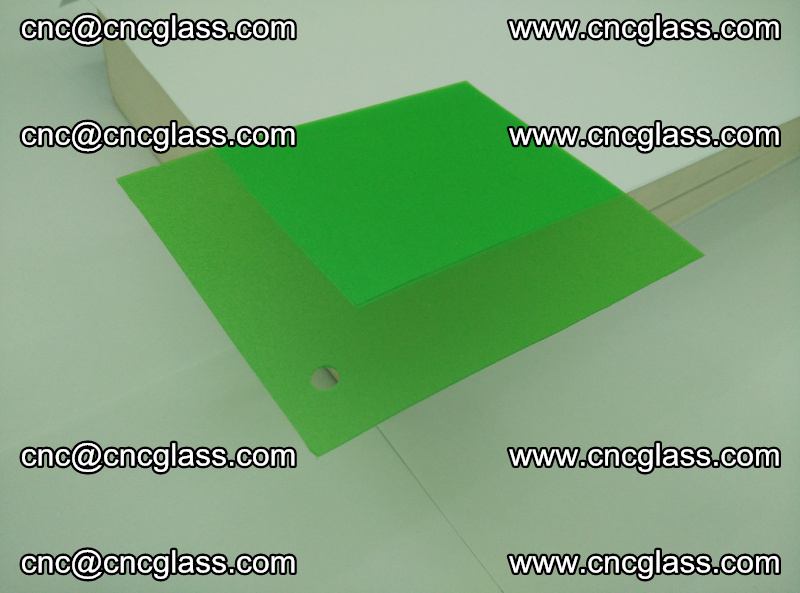 Eva glass laminating interlayer film foil (Light green clear eva) (11)