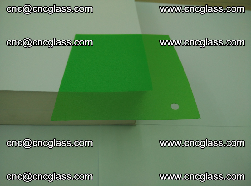 Eva glass laminating interlayer film foil (Light green clear eva) (5)