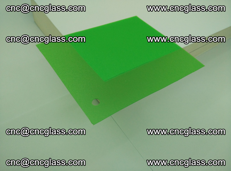 Eva glass laminating interlayer film foil (Light green clear eva) (8)