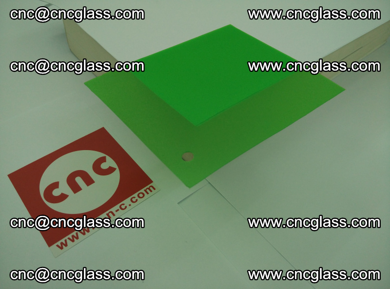 Eva glass laminating interlayer film foil Light green transparent color (13)