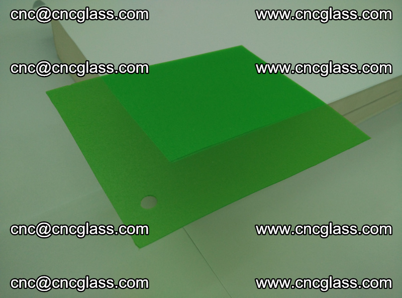 Eva glass laminating interlayer film foil Light green transparent color (6)
