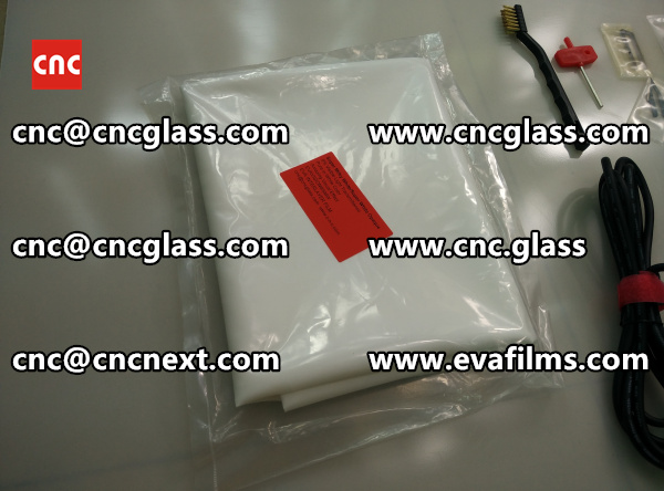 EVA GLASS LAMINATION INTERLAYER FILM samples (2)
