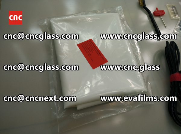 EVA GLASS LAMINATION INTERLAYER FILM samples (3)