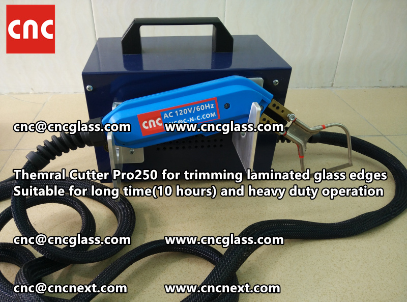 HOT KNIFE form laminated glass edge cleaning Thermal cutter (3)