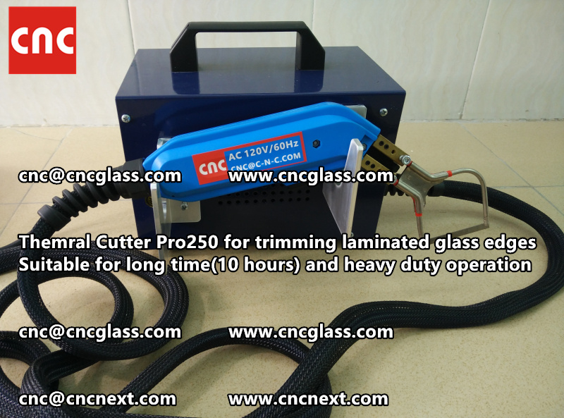HOT KNIFE form laminated glass edge cleaning Thermal cutter (4)