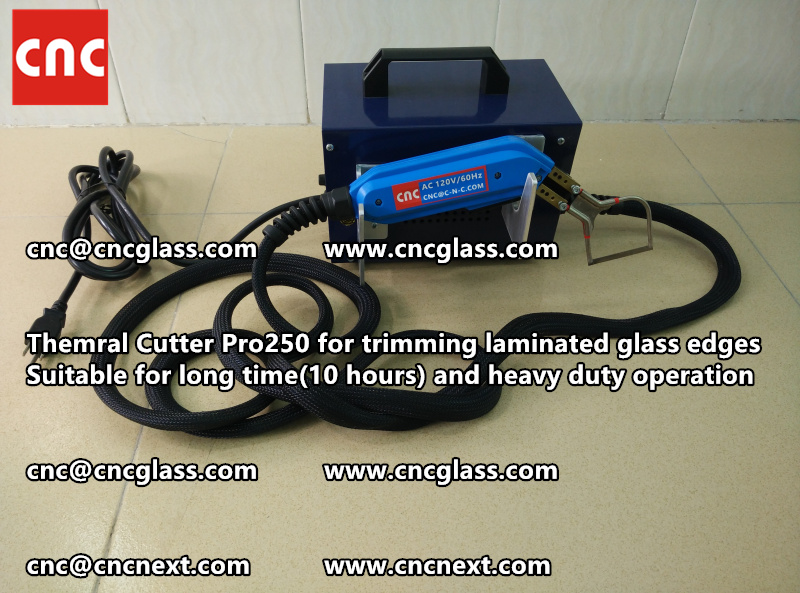 HOT KNIFE form laminated glass edge cleaning Thermal cutter (44)