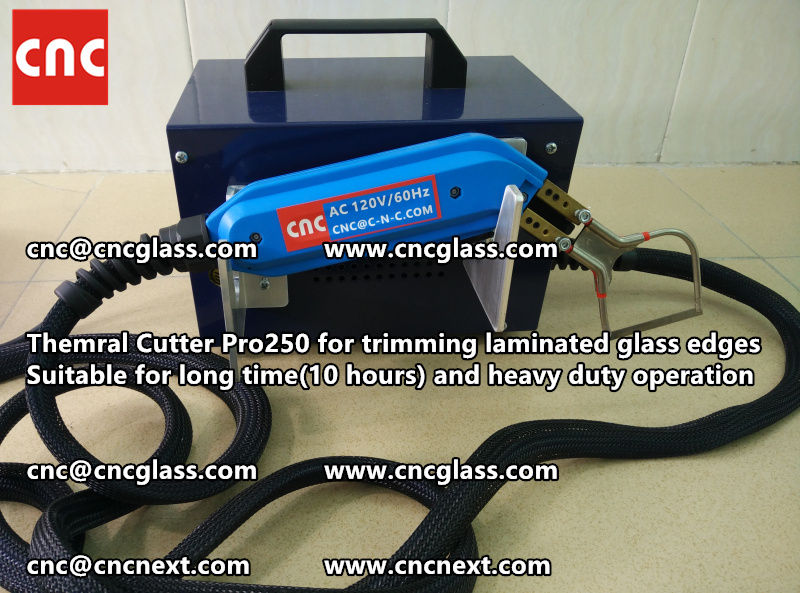 HOT KNIFE form laminated glass edge cleaning Thermal cutter (7)
