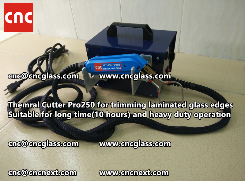 HOT KNIFE form laminated glass edge cleaning Thermal cutter (77)