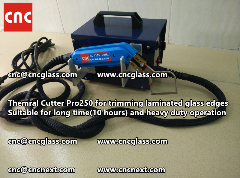 HOT KNIFE form laminated glass edge cleaning Thermal cutter (91)