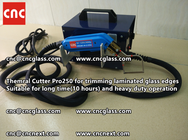 HOT KNIFE form laminated glass edge cleaning Thermal cutter (93)